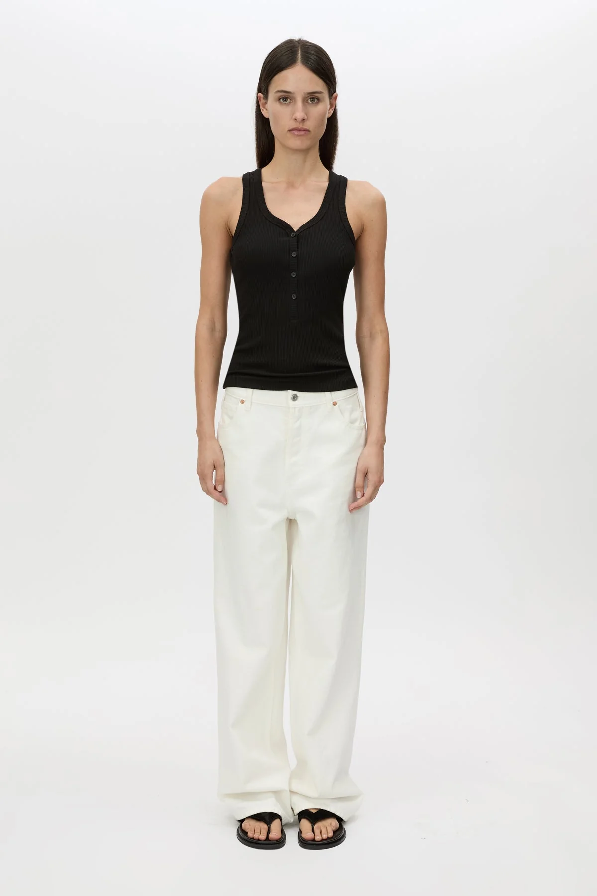 Nora Button Down Tank - Image 3