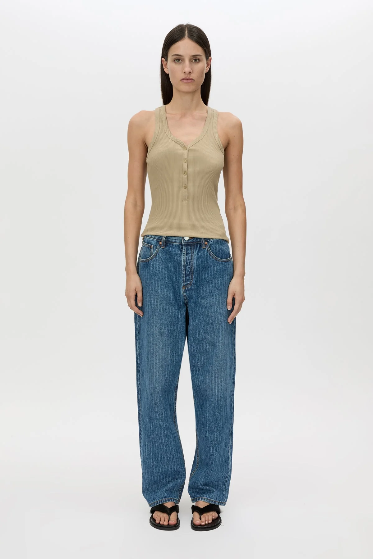 Nora Button Down Tank - Image 3
