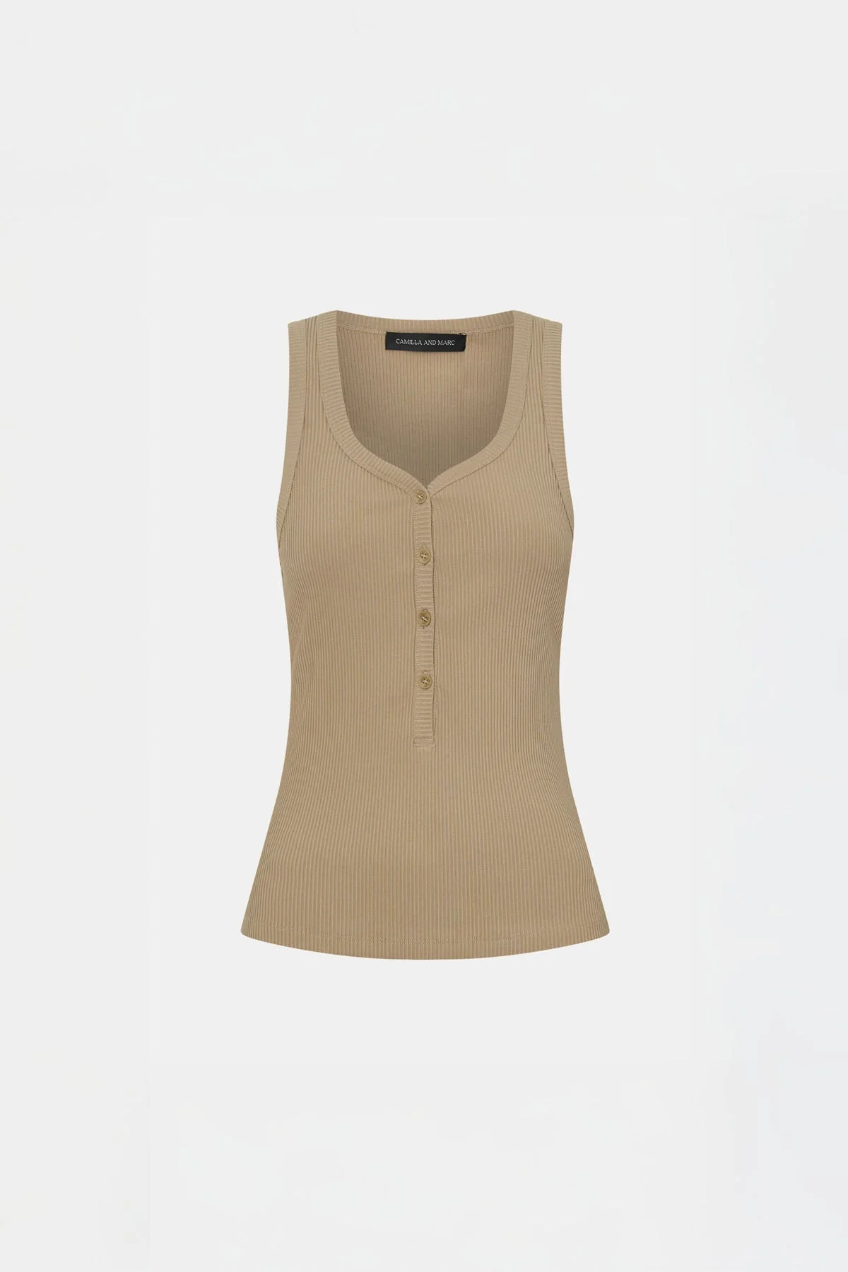 Nora Button Down Tank - Image 6