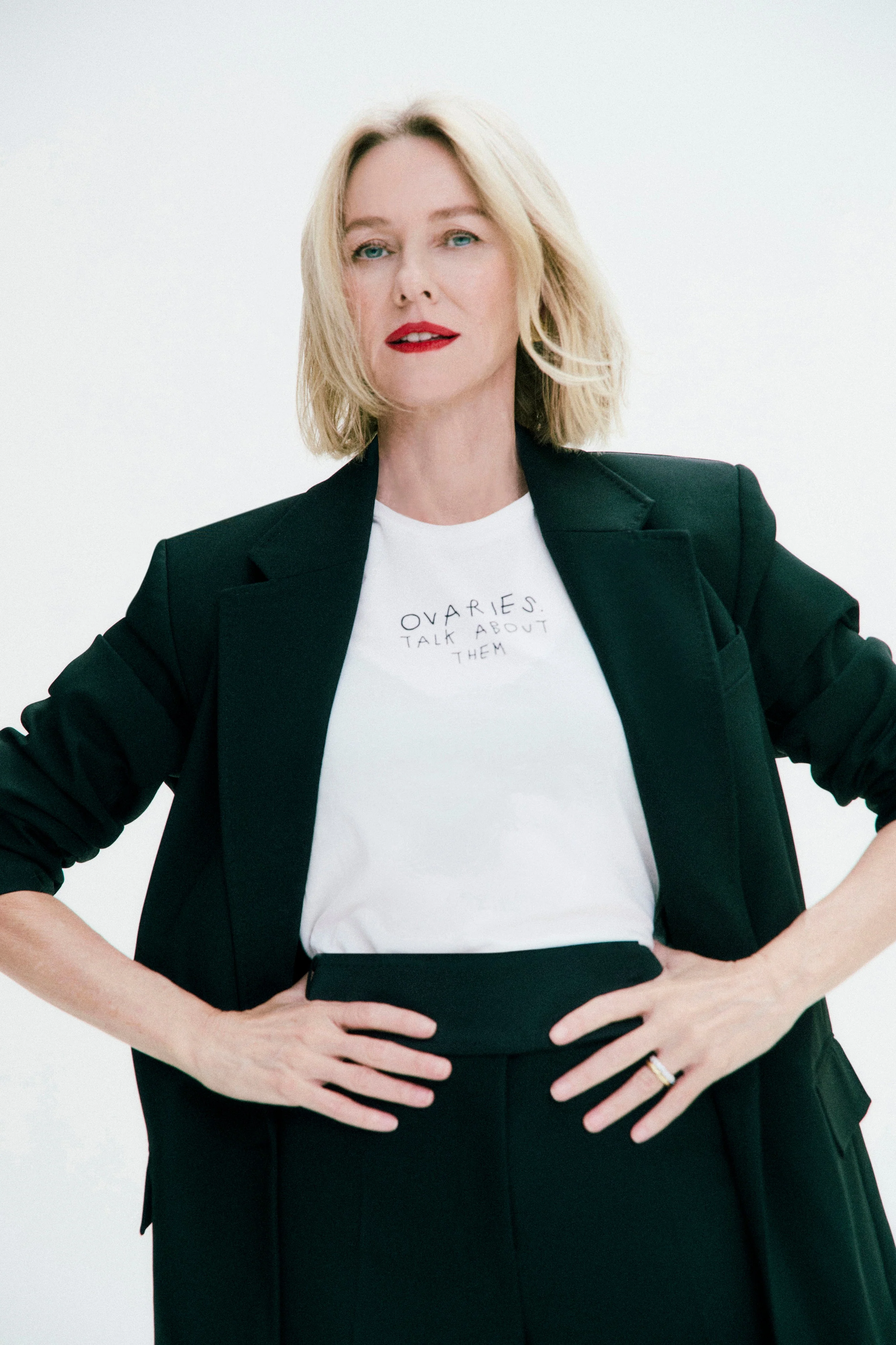 Ovarian Cancer Slim Tee - Image 3