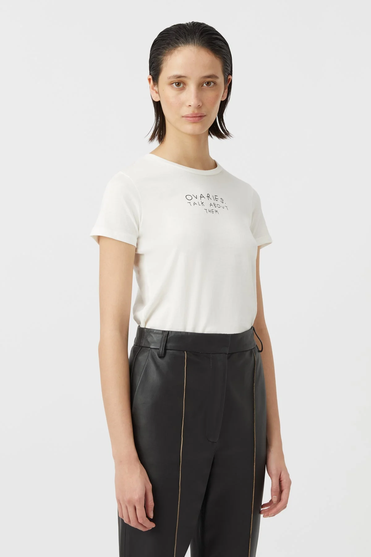 Ovarian Cancer Slim Tee - Image 5