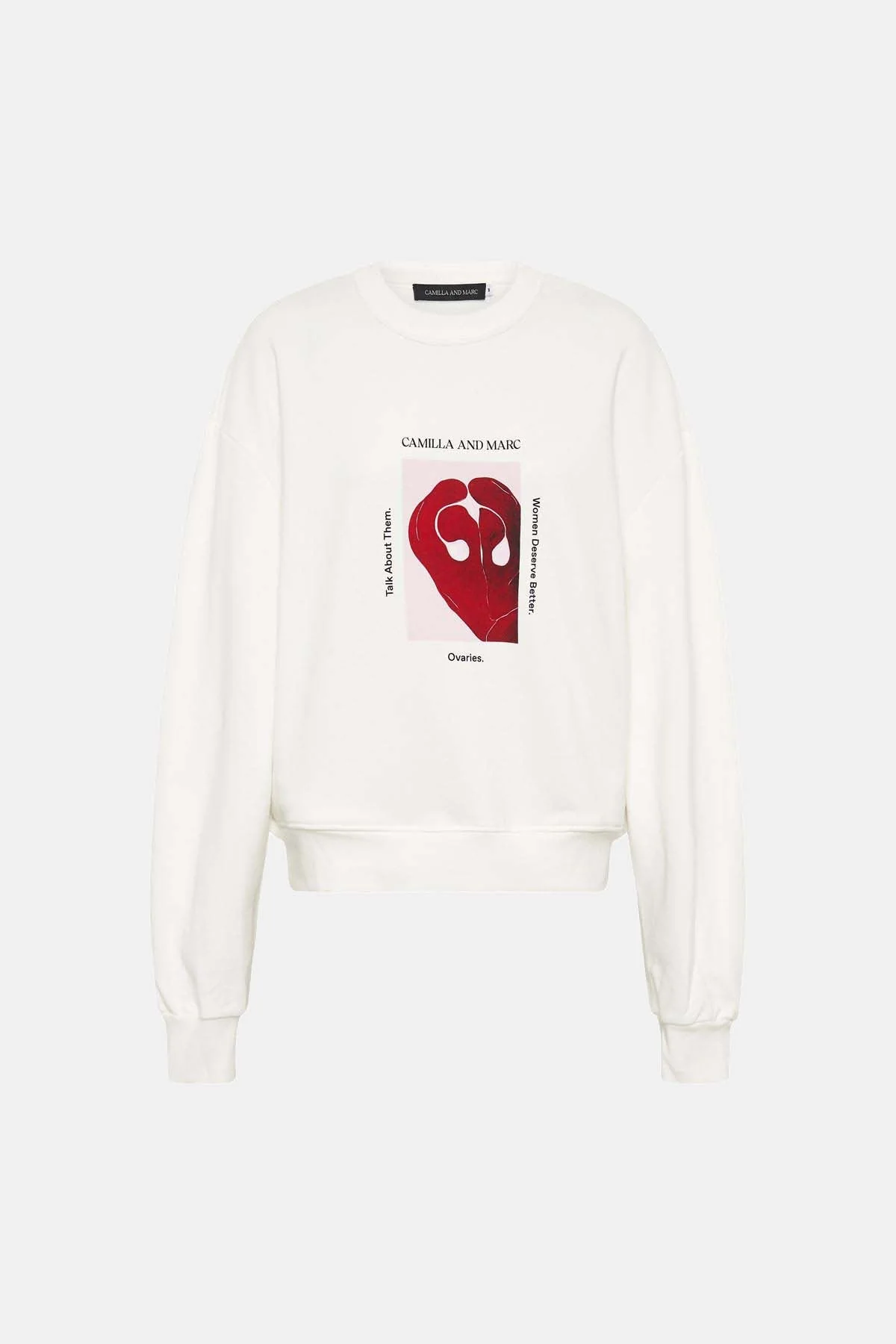 Ovarian Cancer Unisex Art Sweater - Image 11