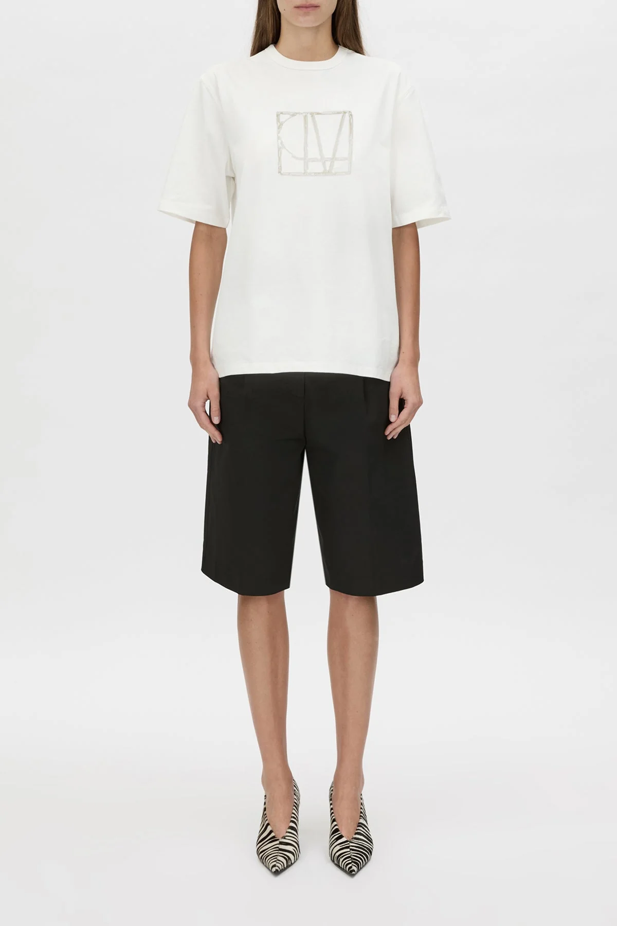 Patina Front Monogram Tee - Image 5