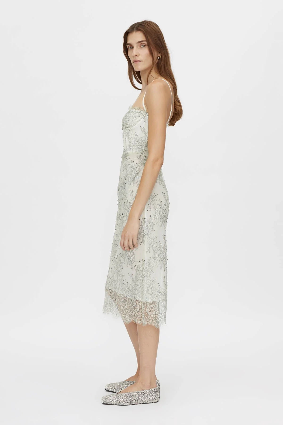 Peregrine Lace Midi Dress - Image 4
