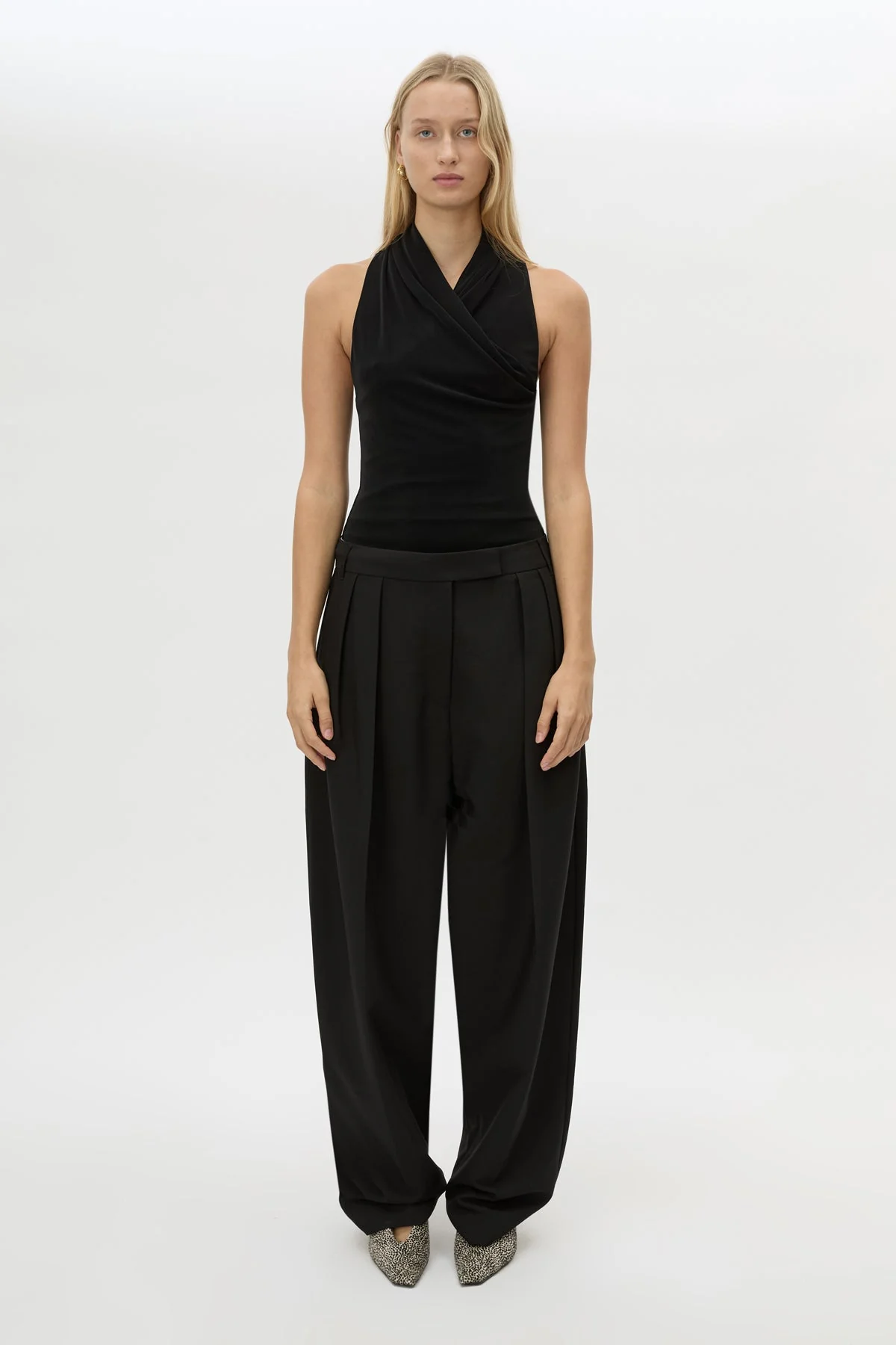 Ravine Wrap Neck Bodysuit - Image 4