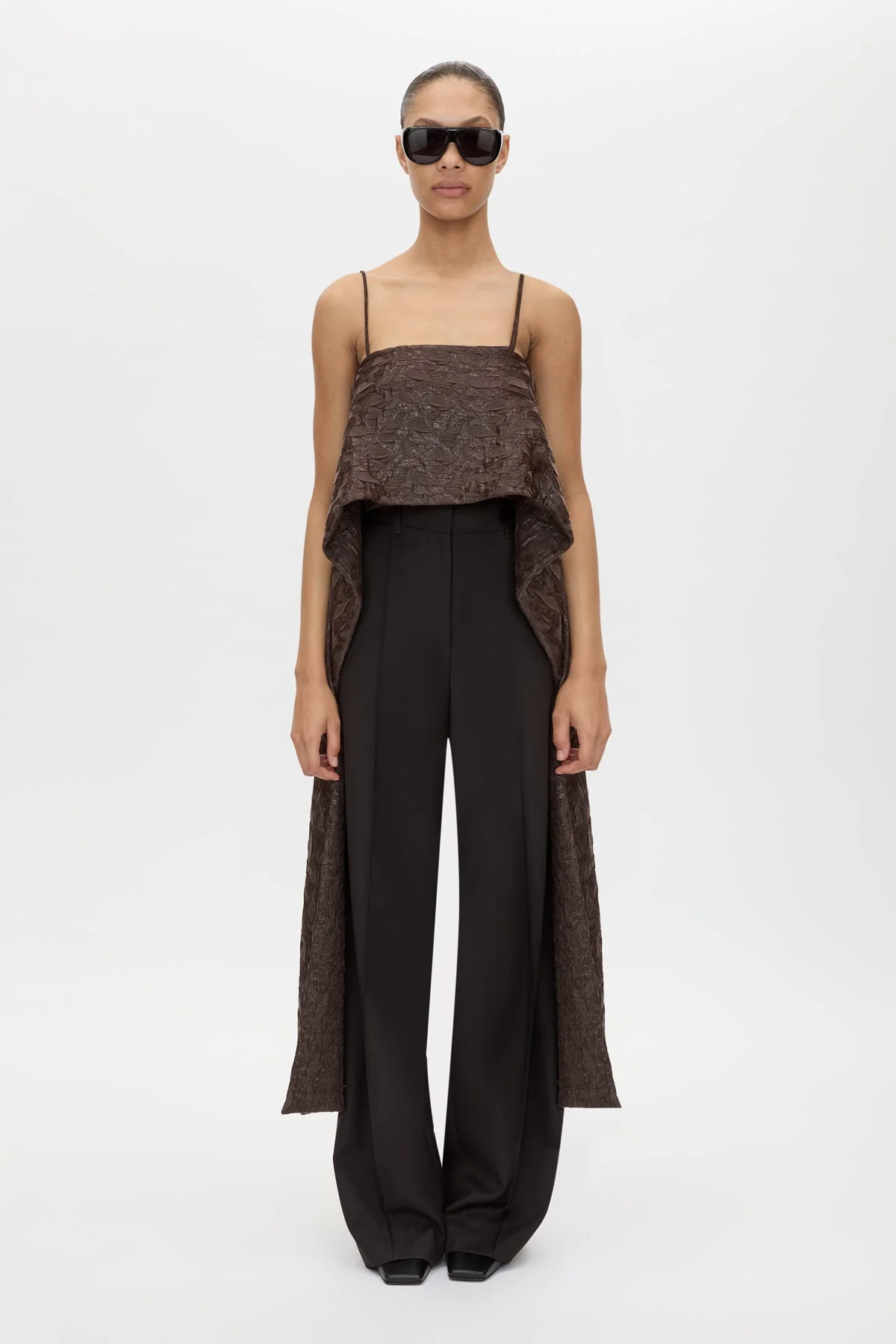 Rennick Draped Back Cami Top - Image 3