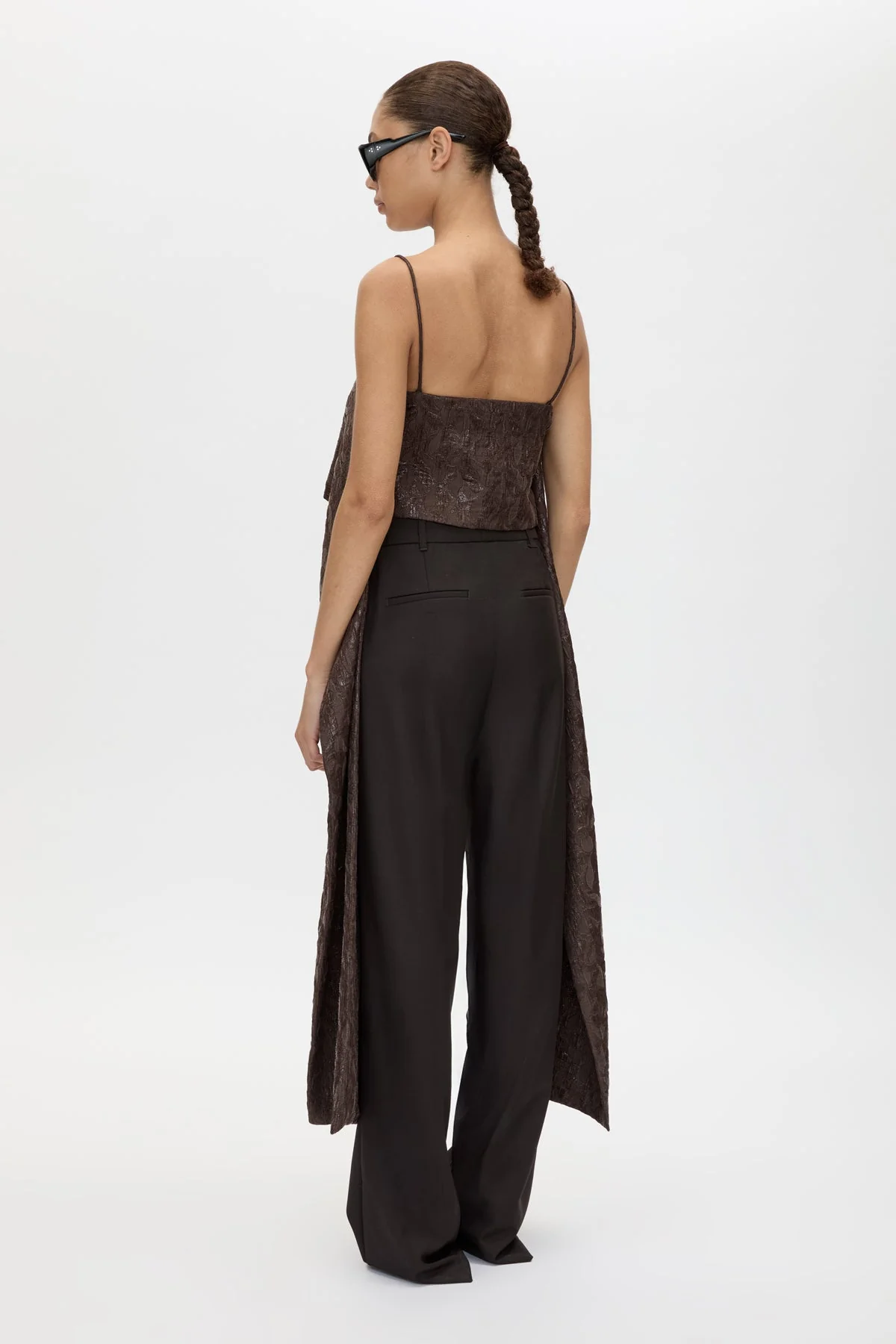 Rennick Draped Back Cami Top - Image 5