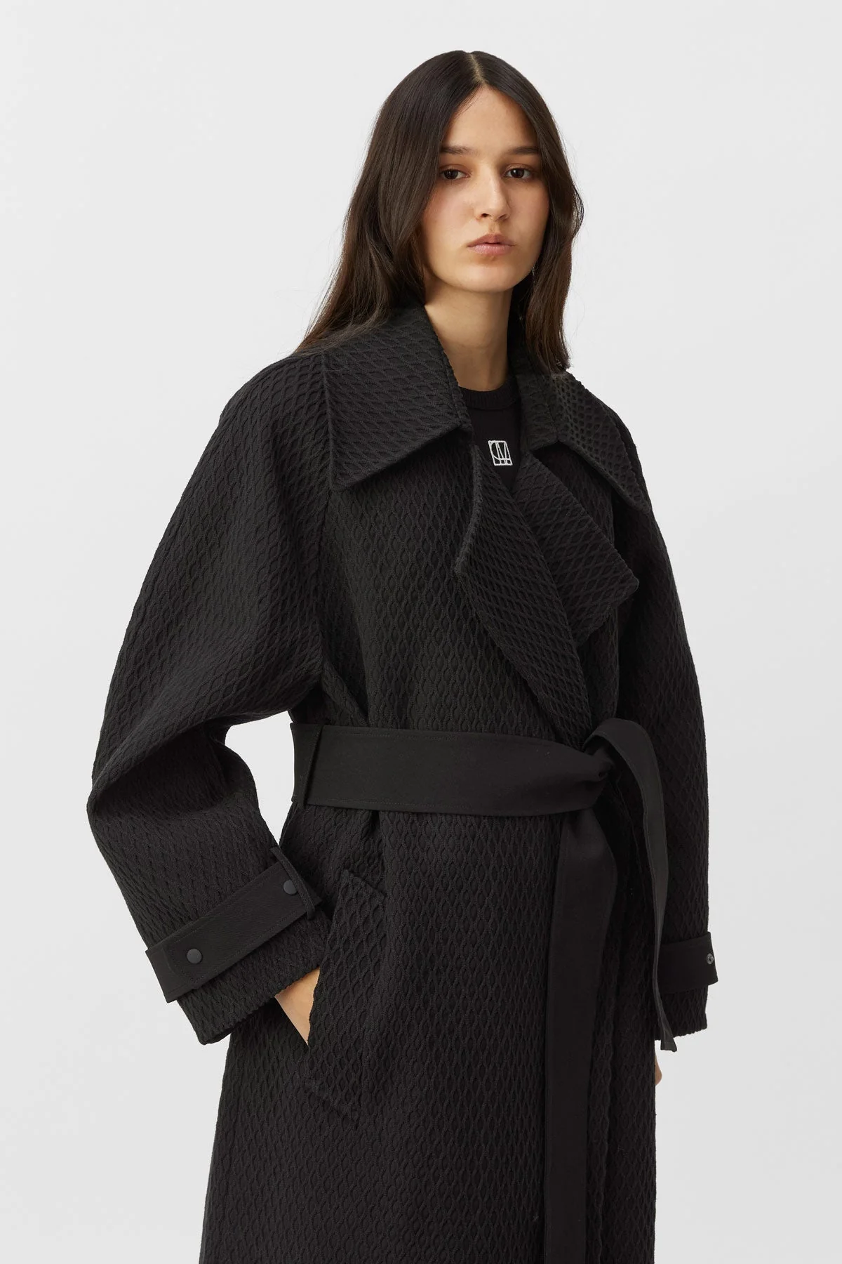 Rosalind Textured Coat - Image 2