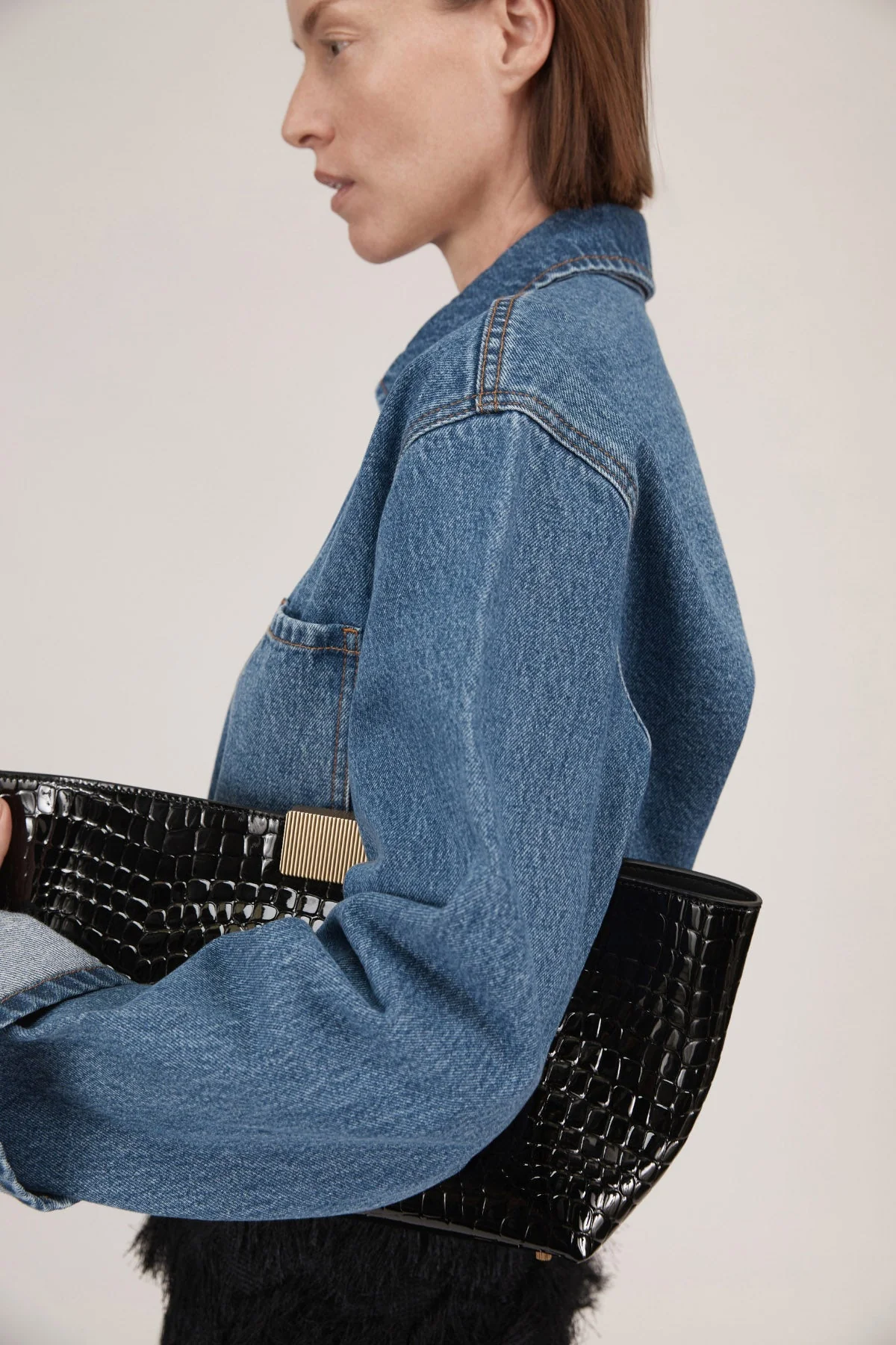Sadie Denim Jacket - Image 4