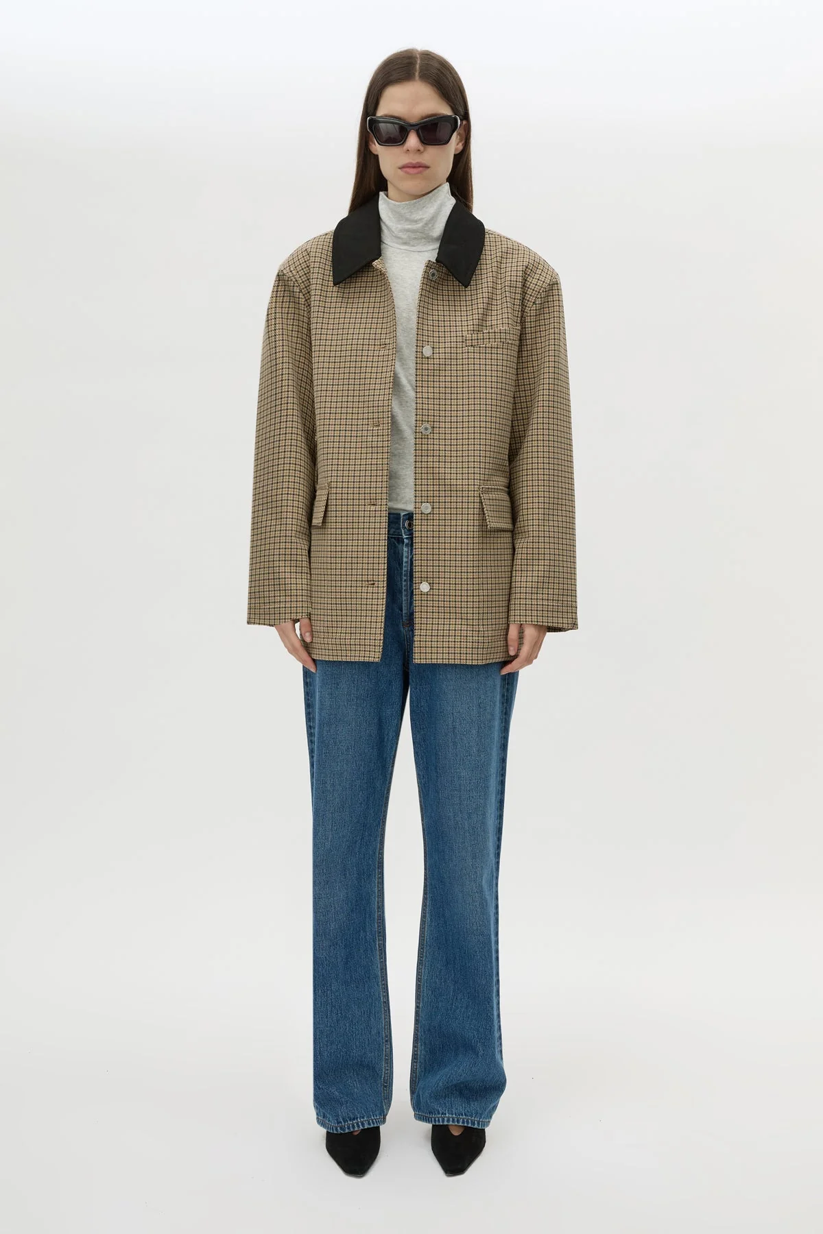 Sage Check Jacket - Image 4