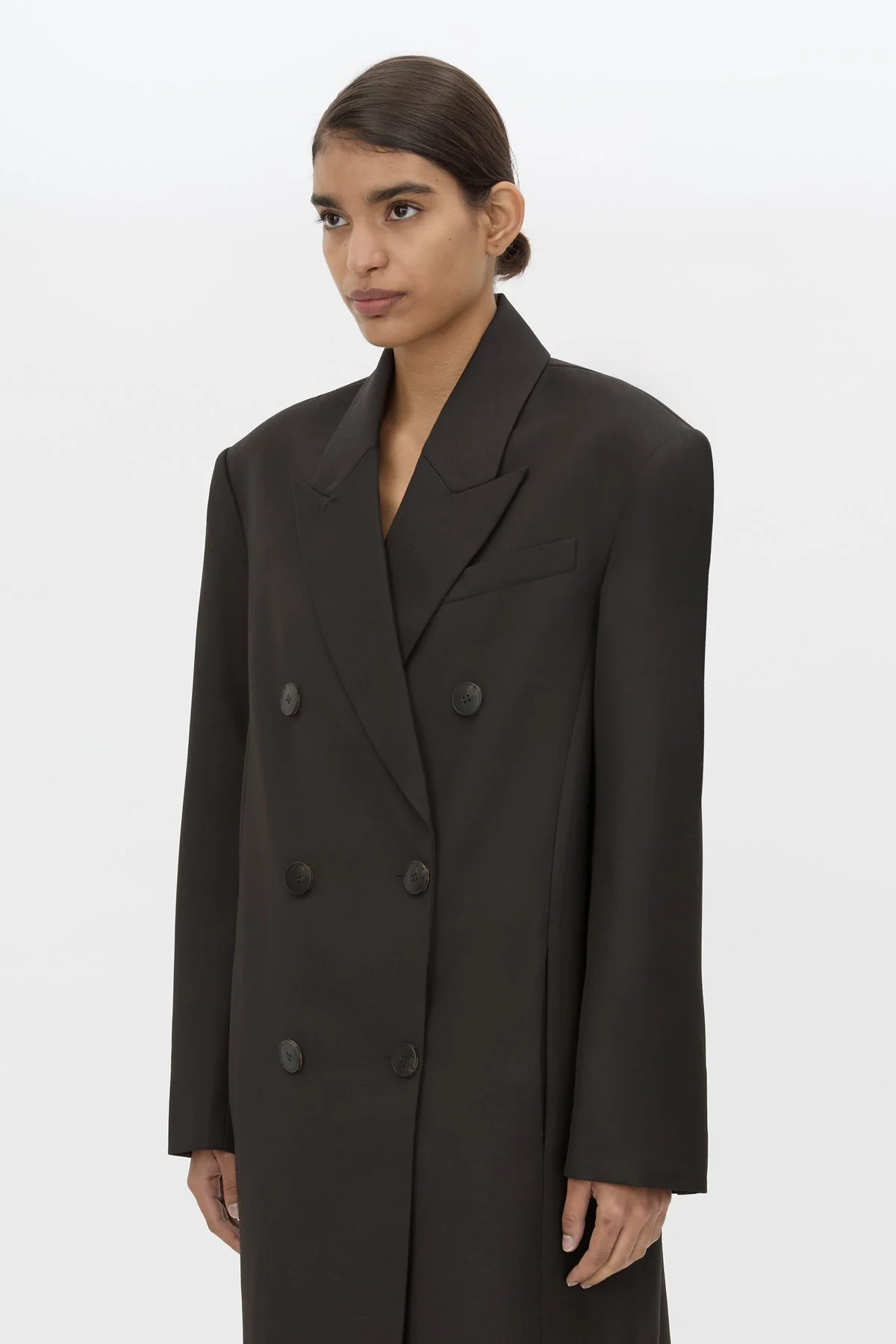 Saxony Double Breasted Coat - Image 2