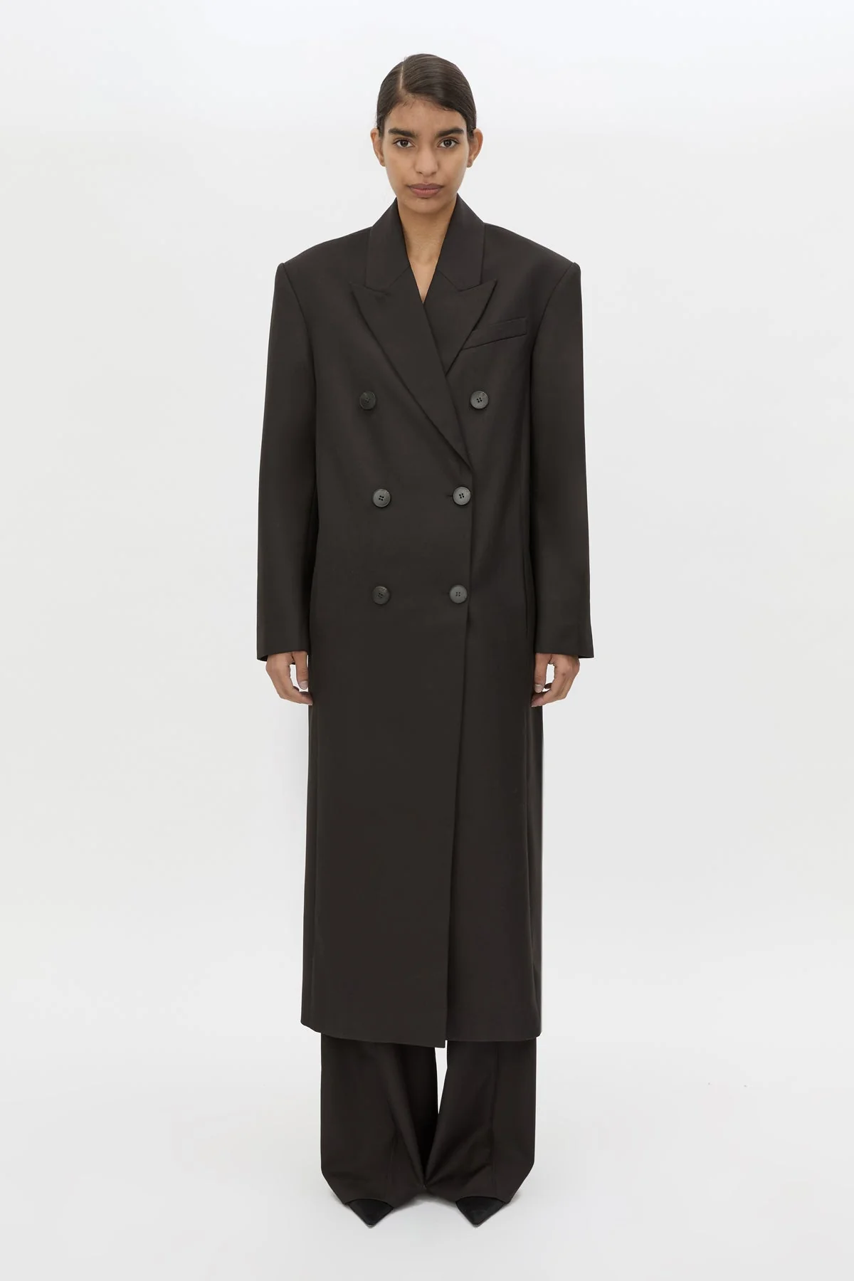Saxony Double Breasted Coat - Image 3