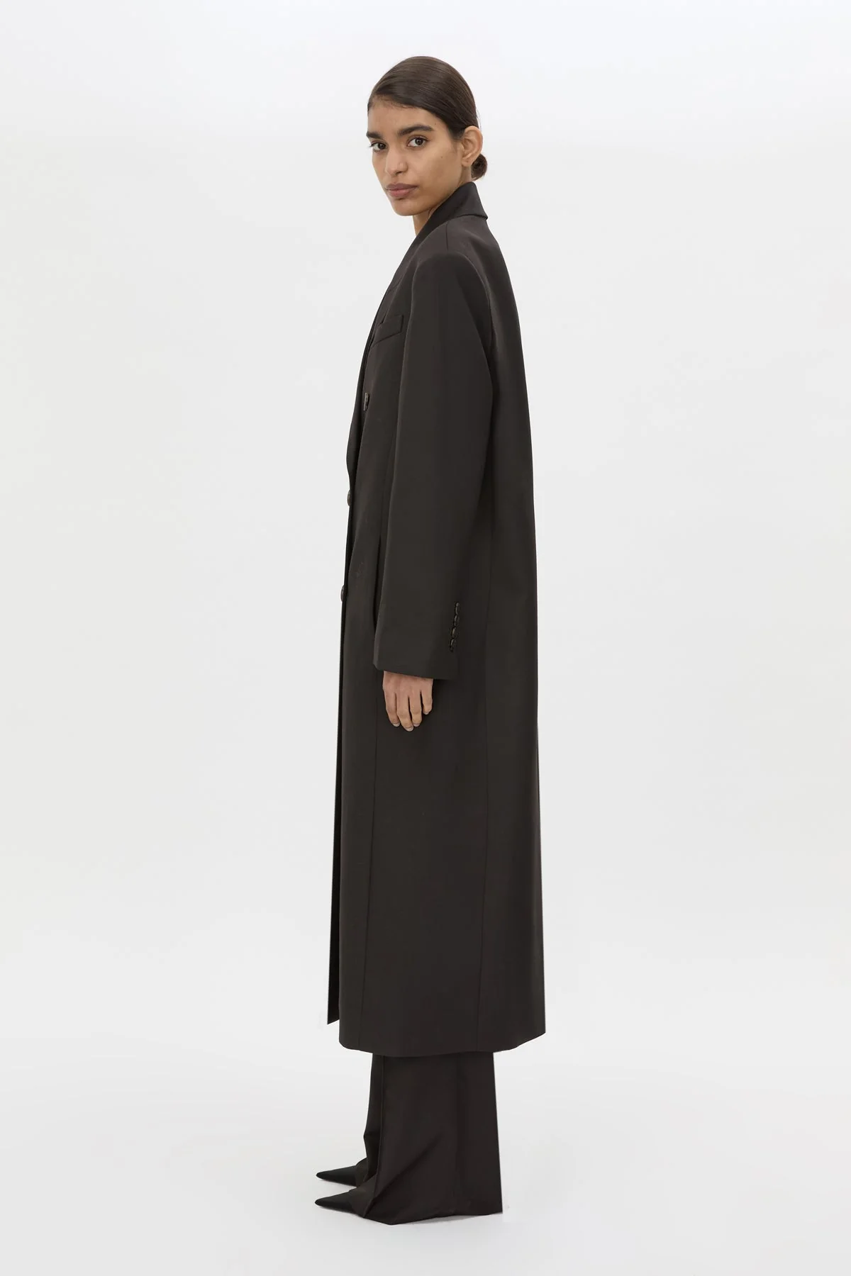 Saxony Double Breasted Coat - Image 4