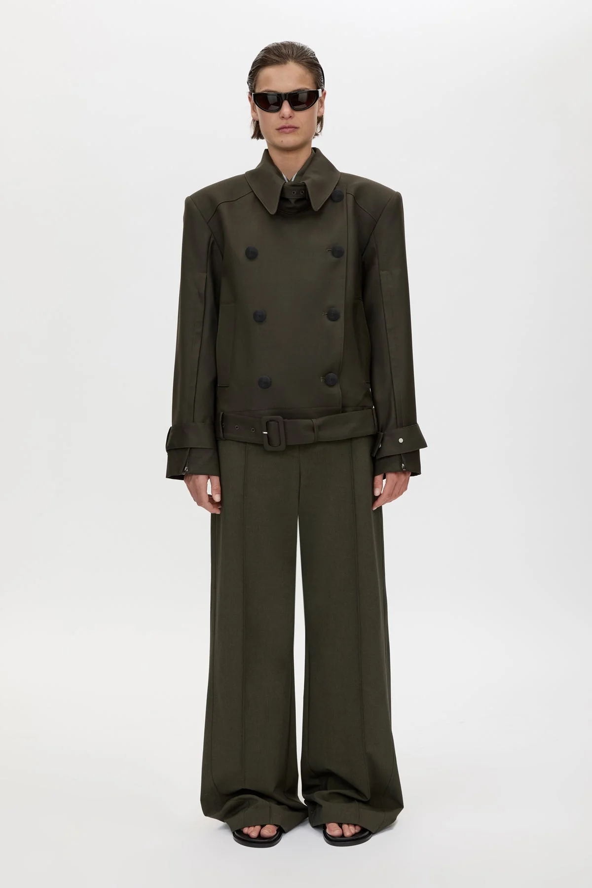 Tari Short Trench Jacket - Image 4