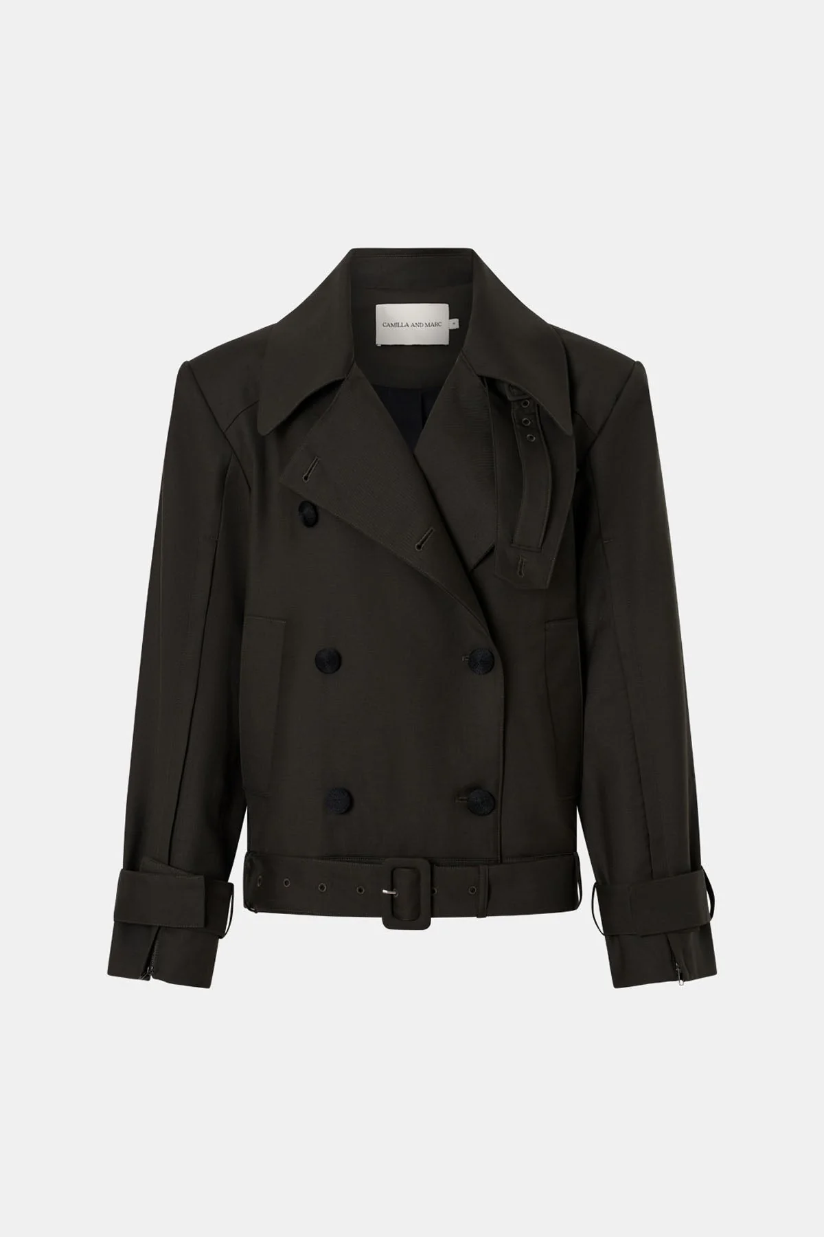 Tari Short Trench Jacket - Image 7
