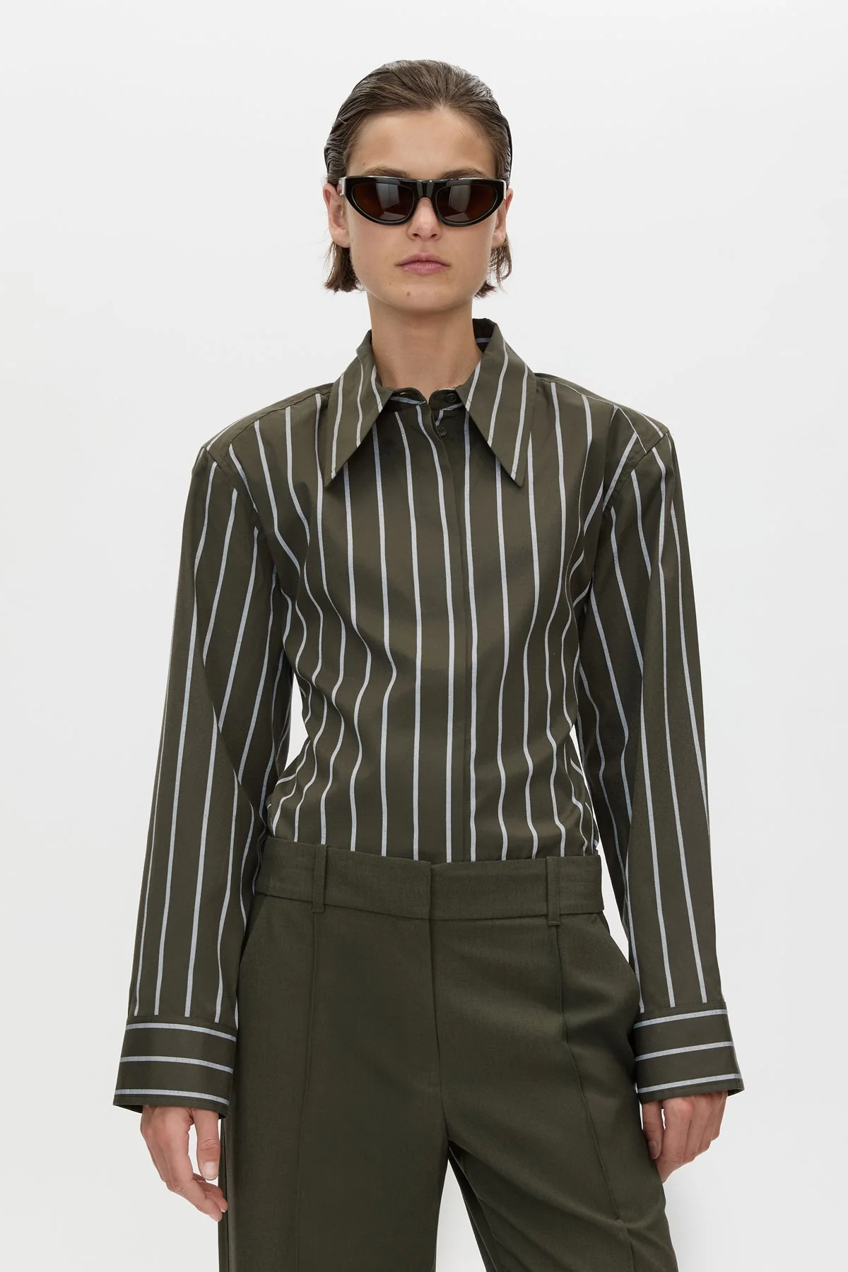 Tarn Fitted Stripe Shirt - Image 2