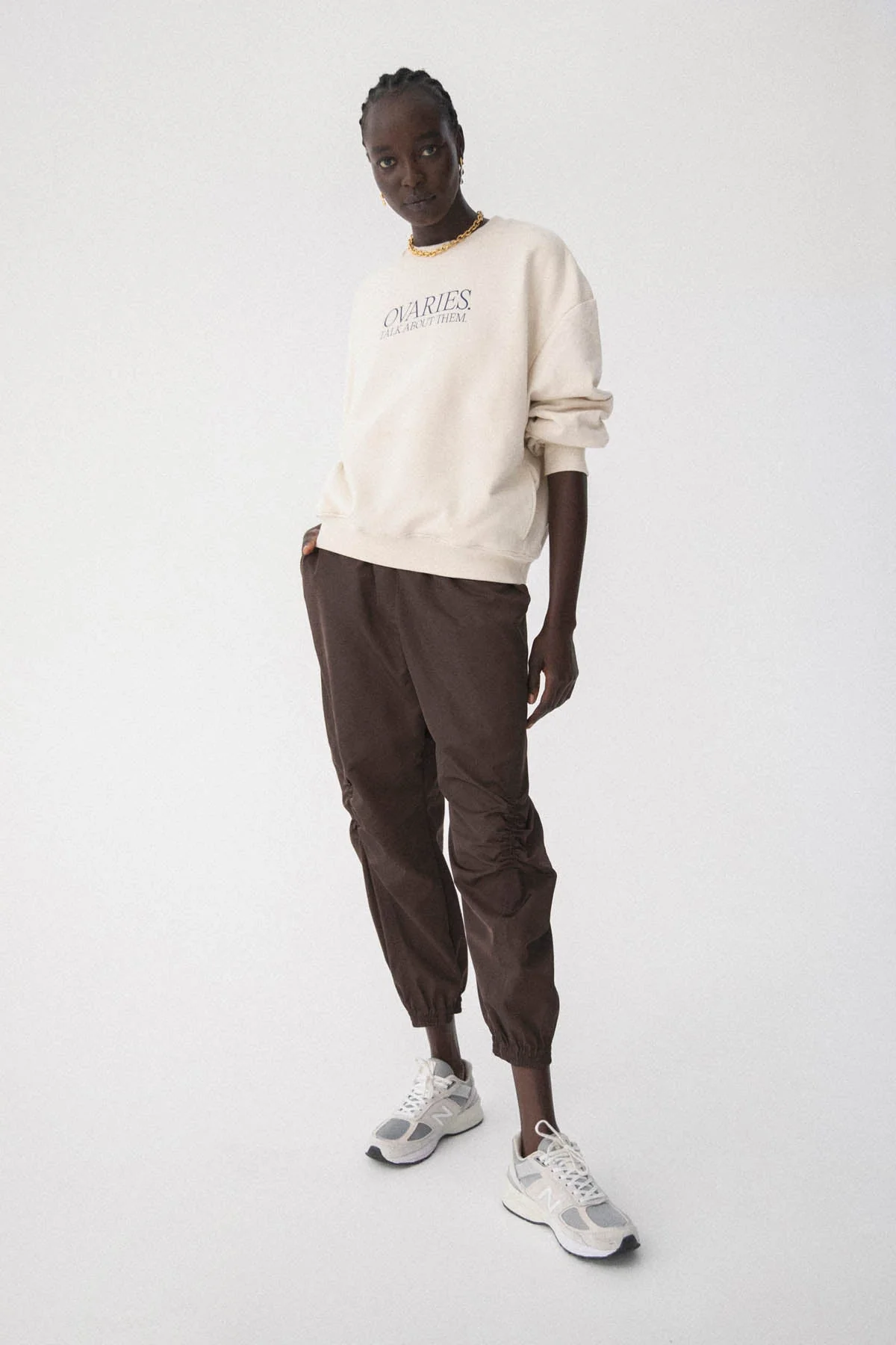 Unisex Ovarian Cancer Crew - Image 4