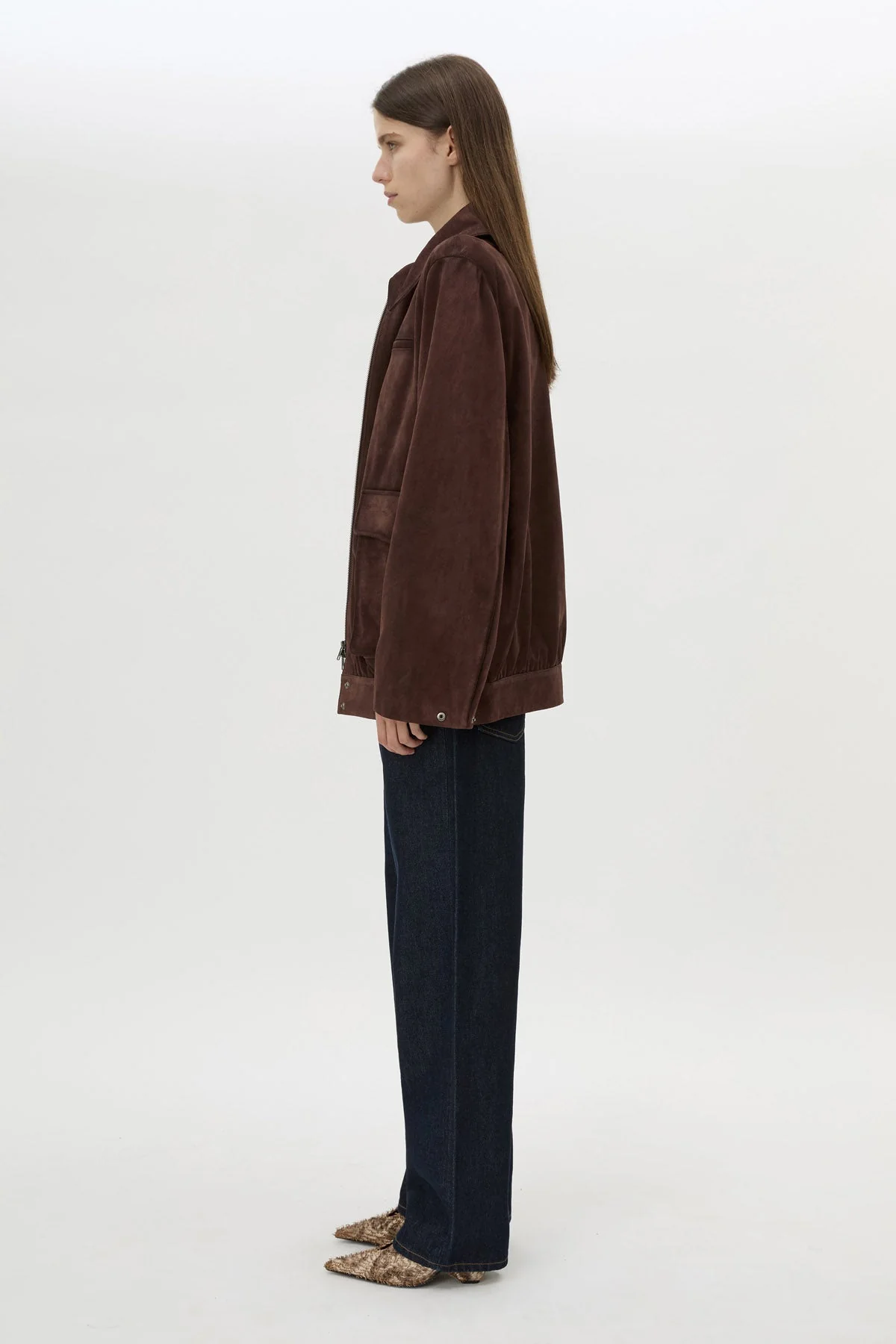 Zaha Leather Bomber - Image 5