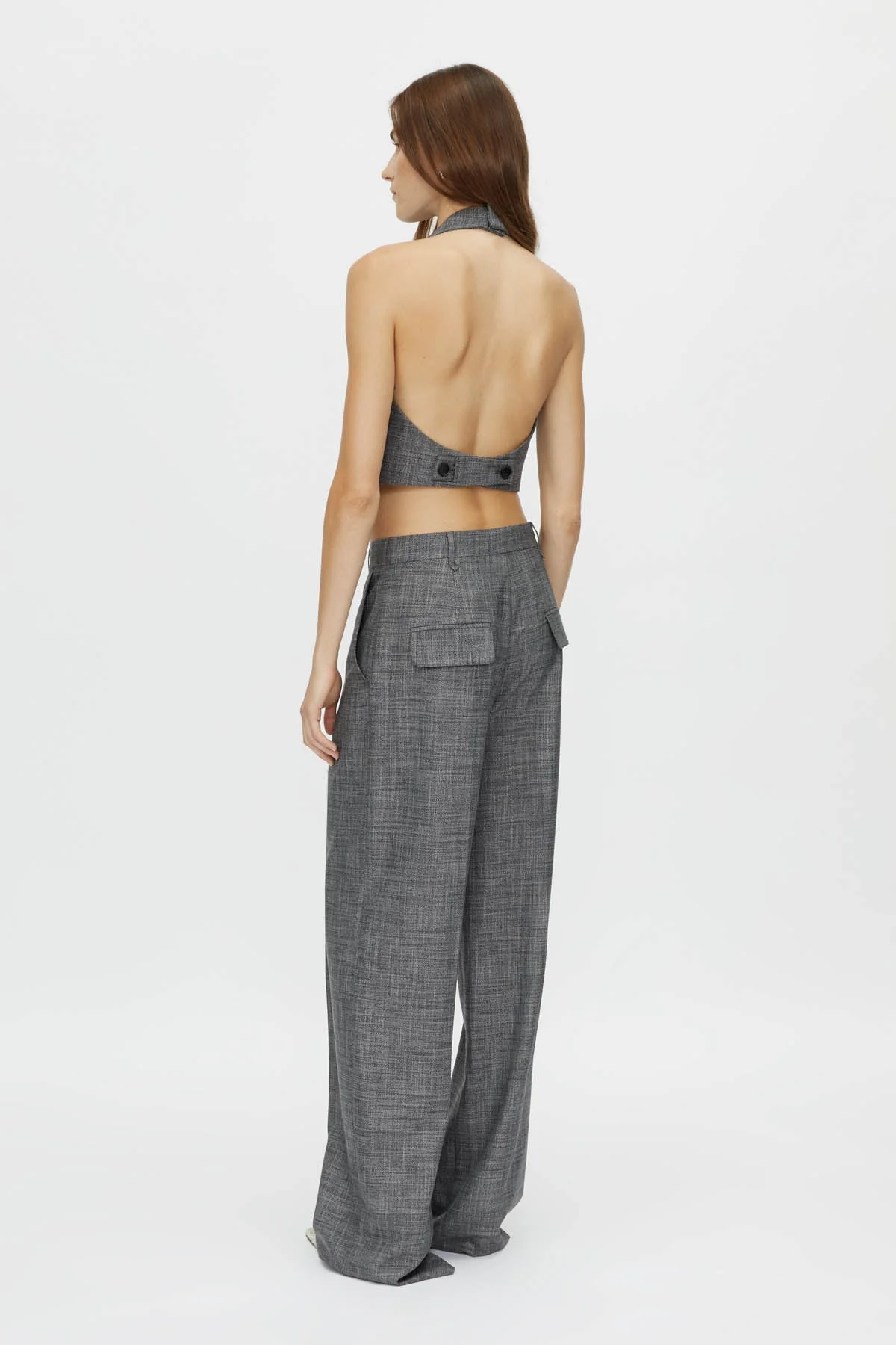 Zazu Cropped Vest Top - Image 4
