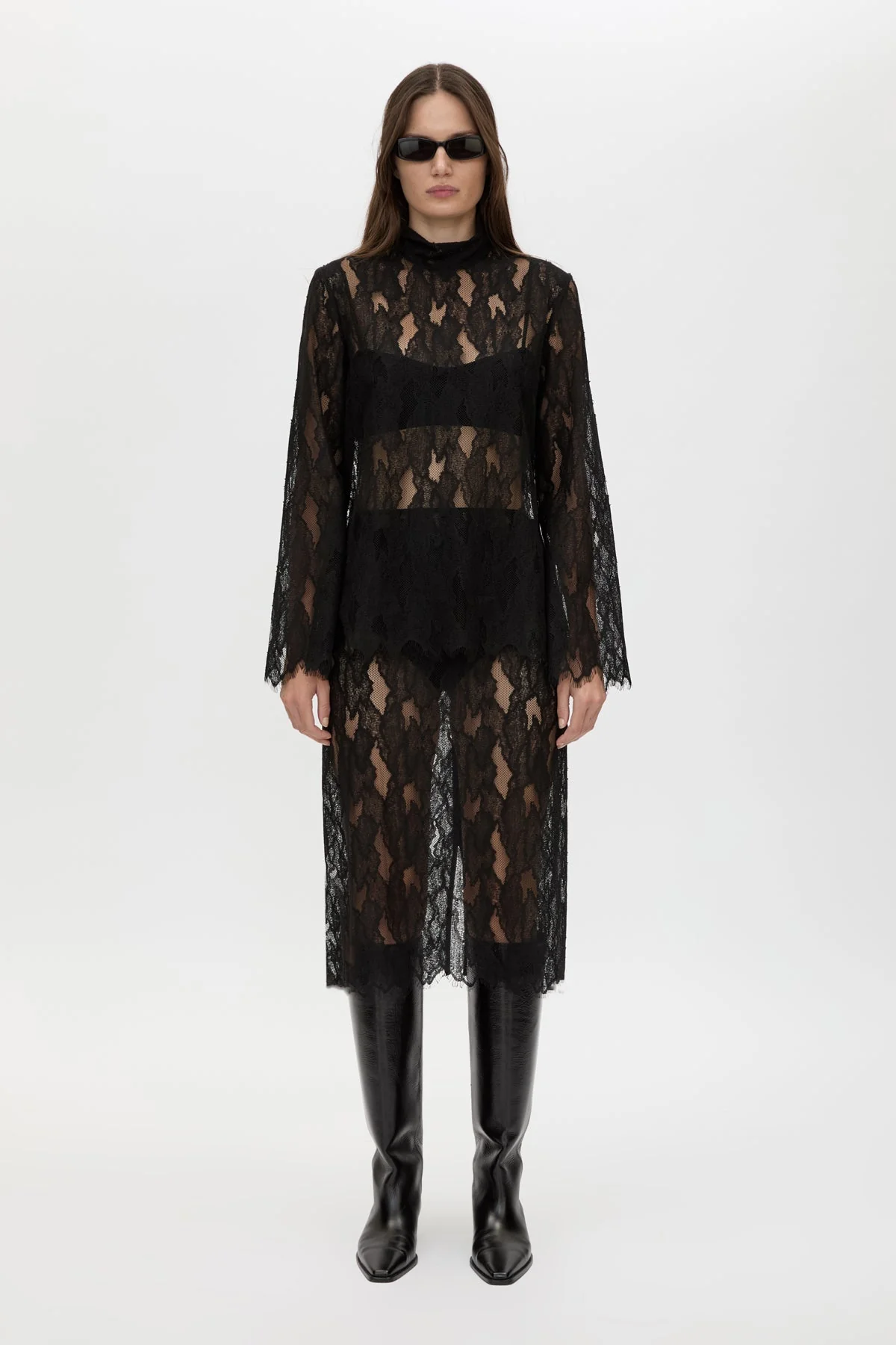 Zemira Long Sleeve Lace Top - Image 3