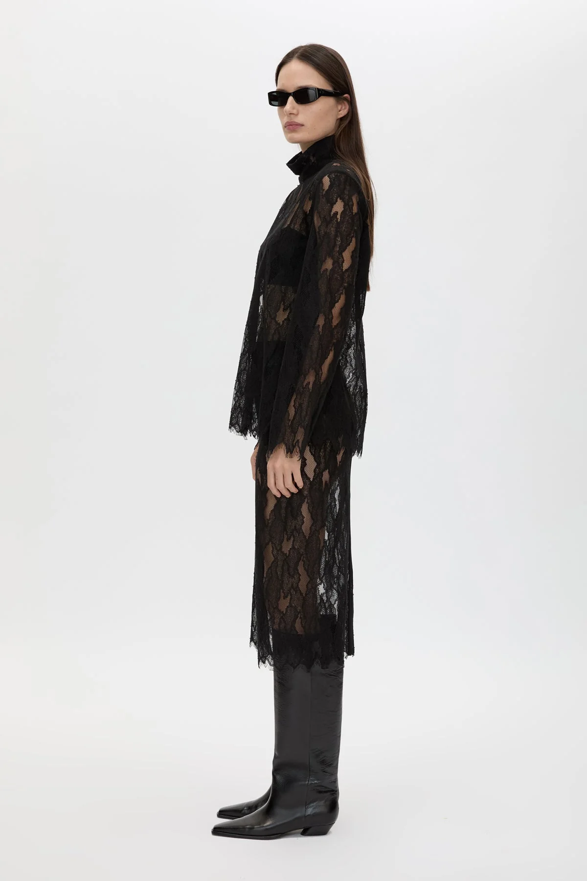 Zemira Long Sleeve Lace Top - Image 4