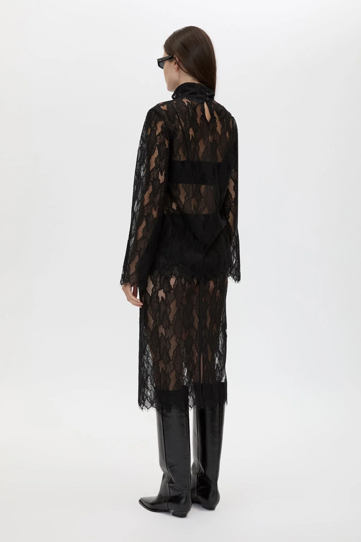 Zemira Long Sleeve Lace Top - Image 5