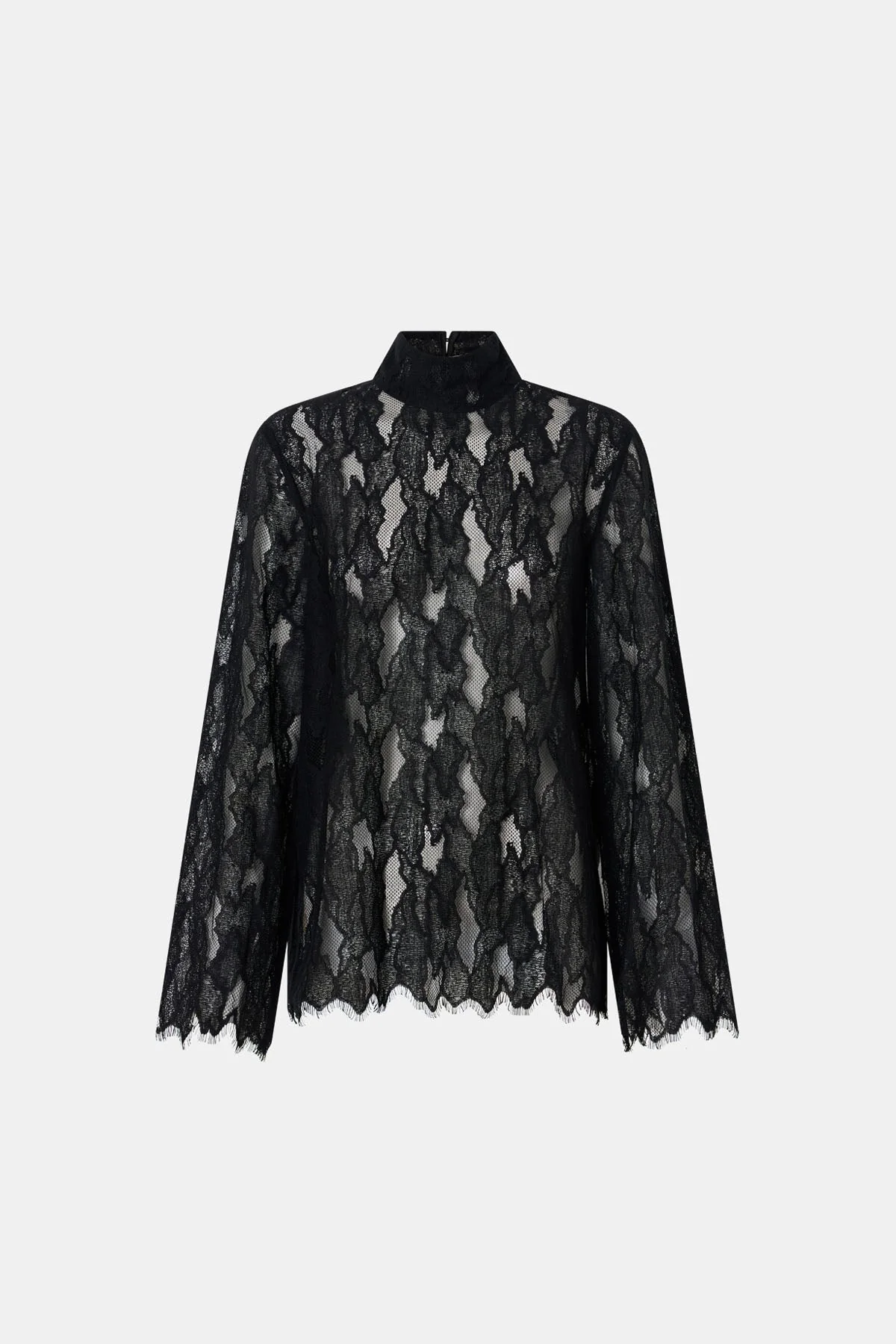 Zemira Long Sleeve Lace Top - Image 6