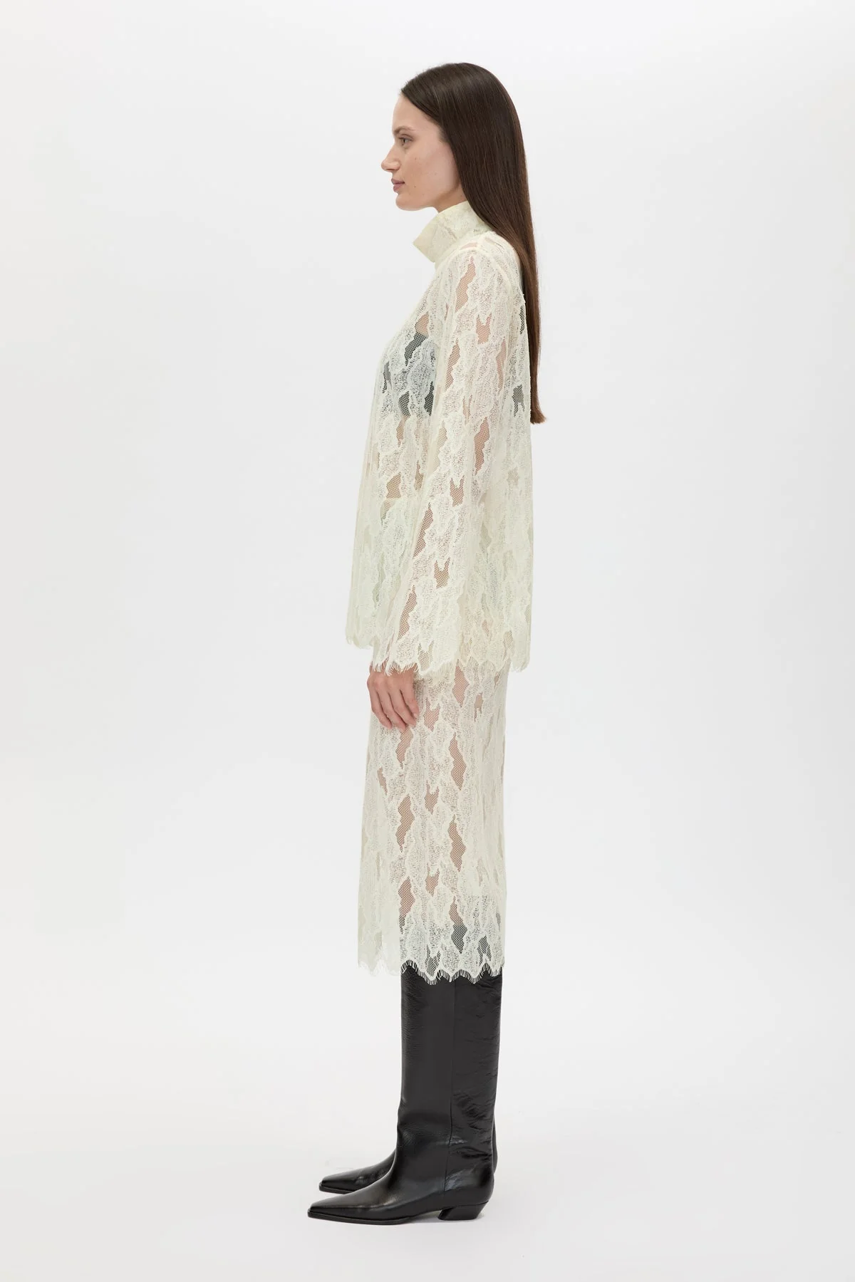 Zemira Long Sleeve Lace Top - Image 5