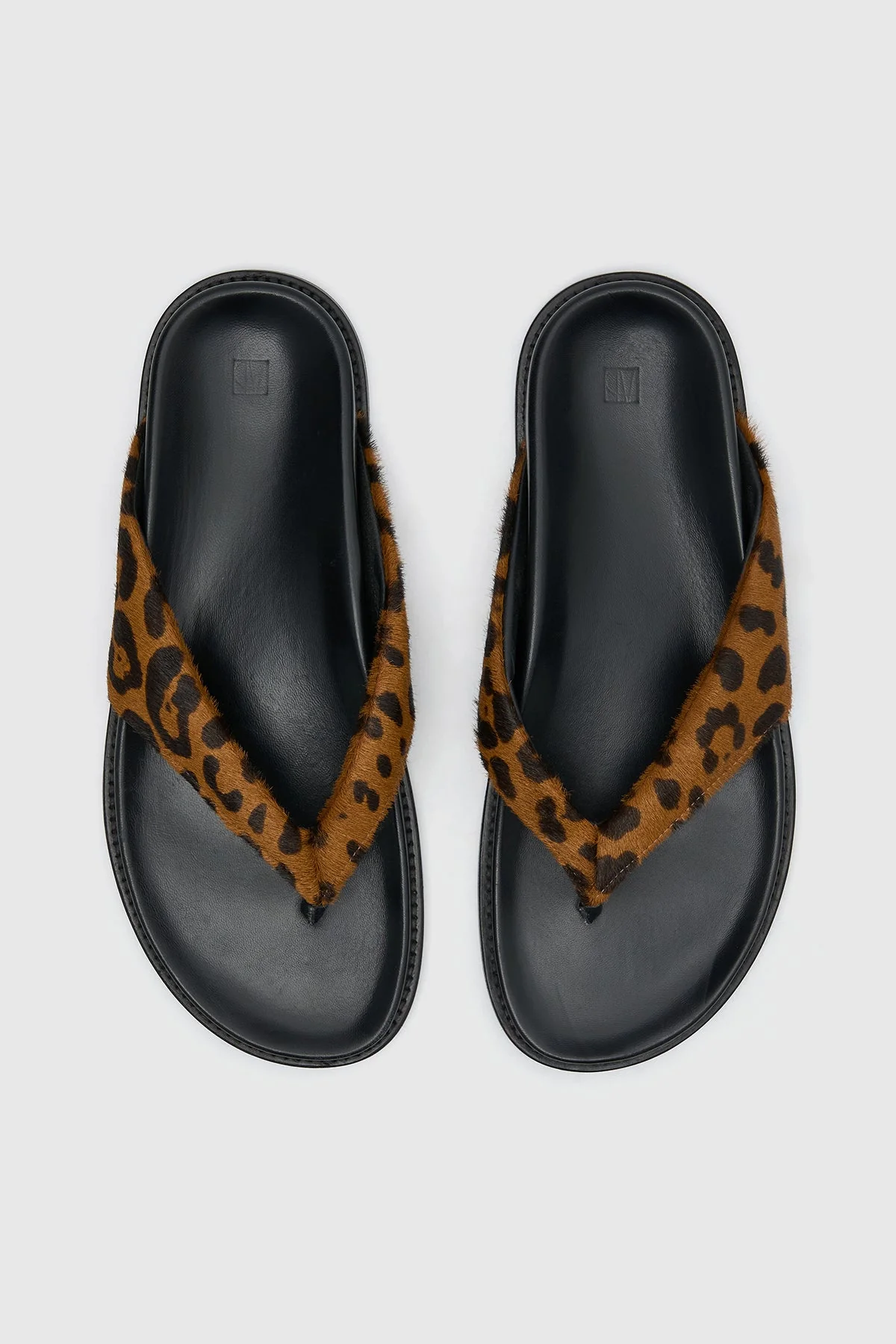 Zita Leopard Pony Sandal - Image 6